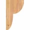 Ekena Millwork Crestline Smooth Corbel, Western Red Cedar, 3 1/2"W x 12"D x 20"H COR04X12X20CRE00SWR - alternate 3